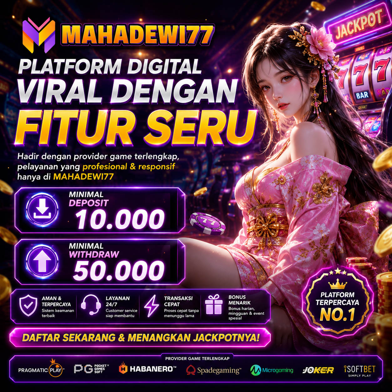 MAHADEWI77 | Platform Digital Viral dengan Fitur Seru